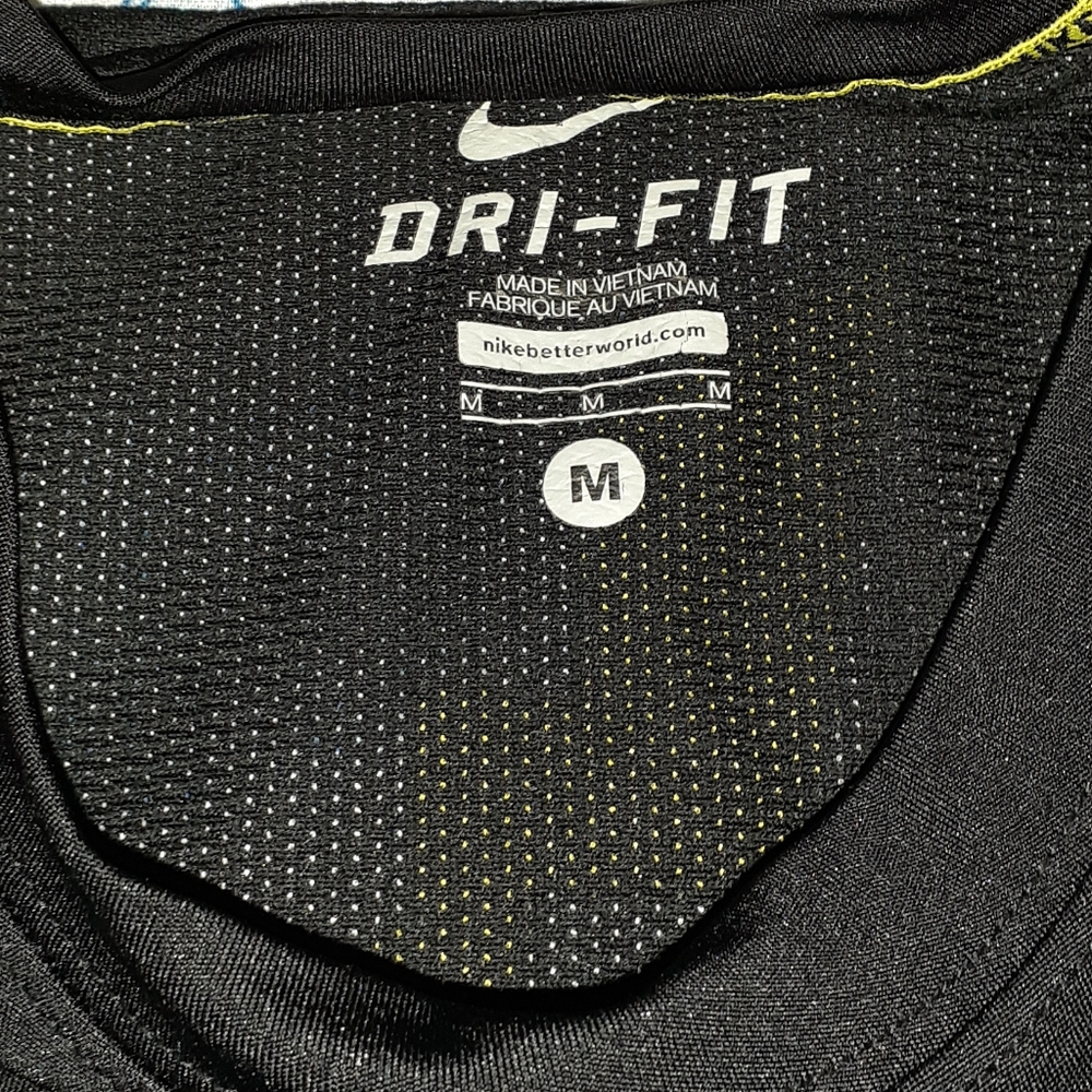 Nike Dri Fit Jersey Fitness Training Shirt Tee View 3